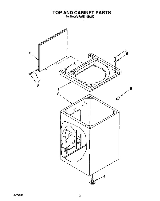 Diagram for RAM4143AW0