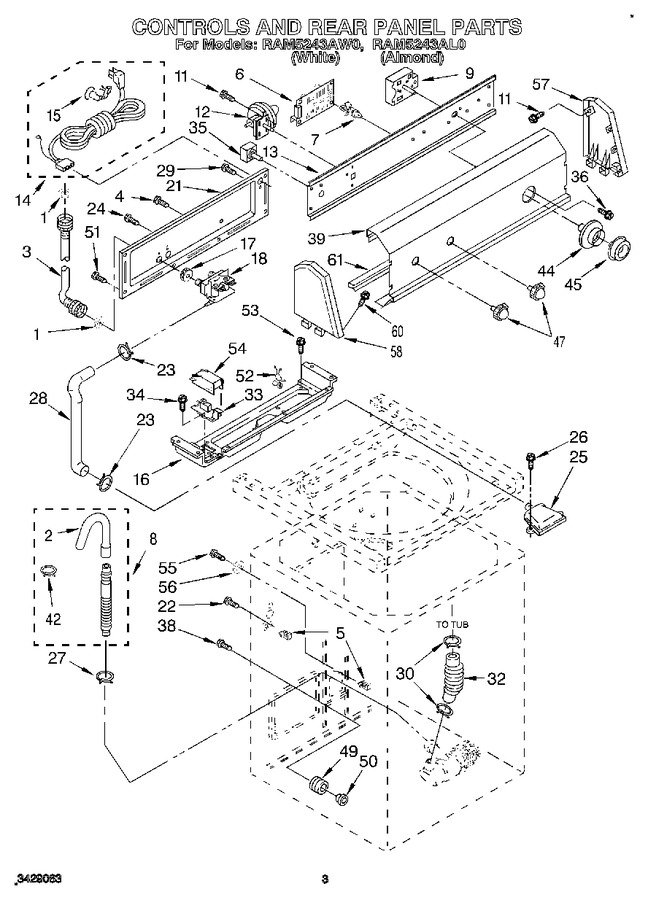 Diagram for RAM5243AL0