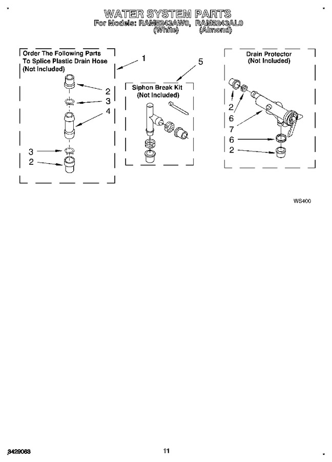 Diagram for RAM5243AW0