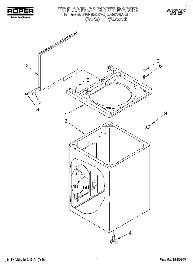 Diagram for RAM5243AL2