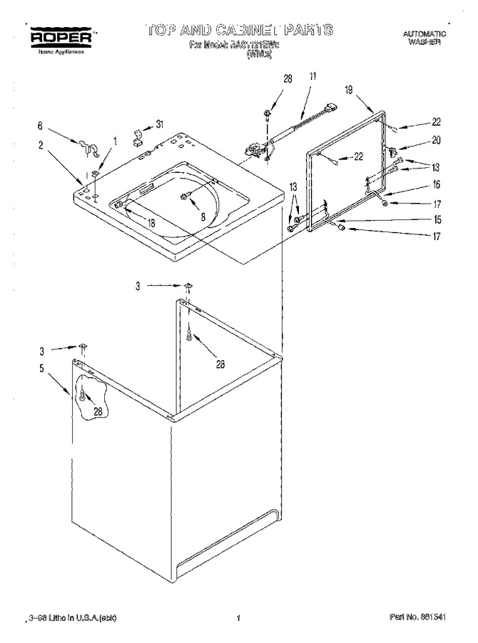 Diagram for RAS1121EW0