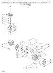 Diagram for 04 - Brake, Clutch, Gearcase, Motor And Pump