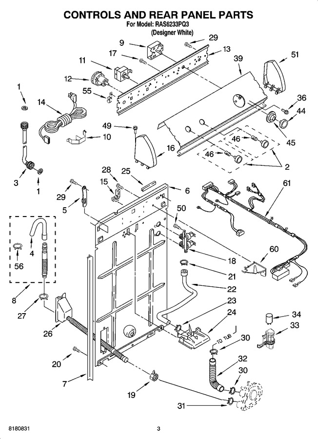 Diagram for RAS6233PQ3