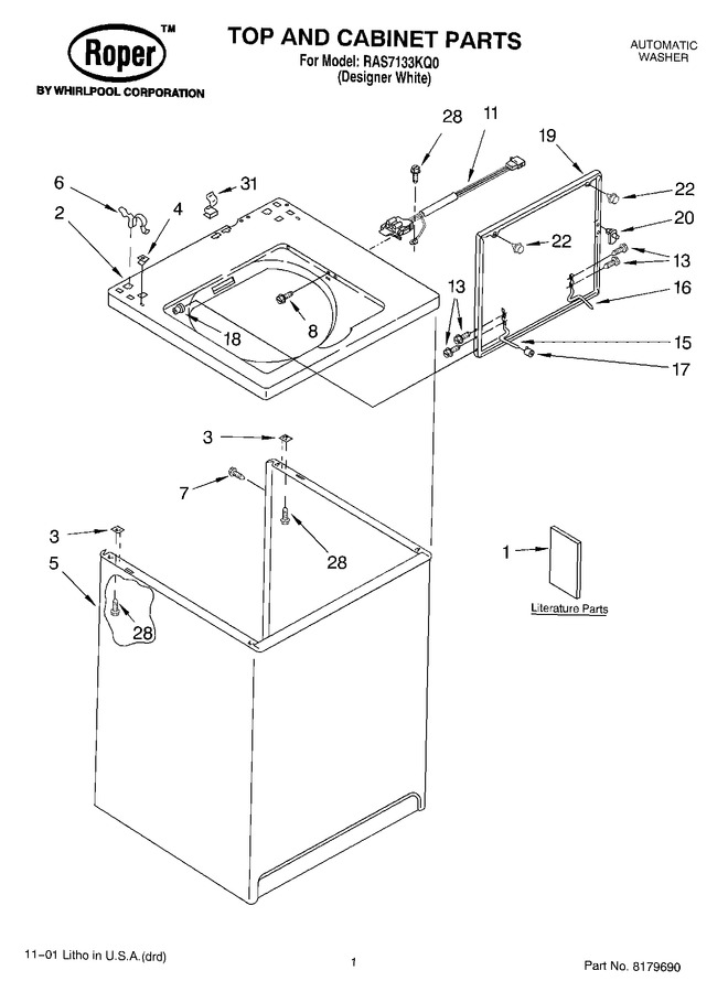 Diagram for RAS7133KQ0