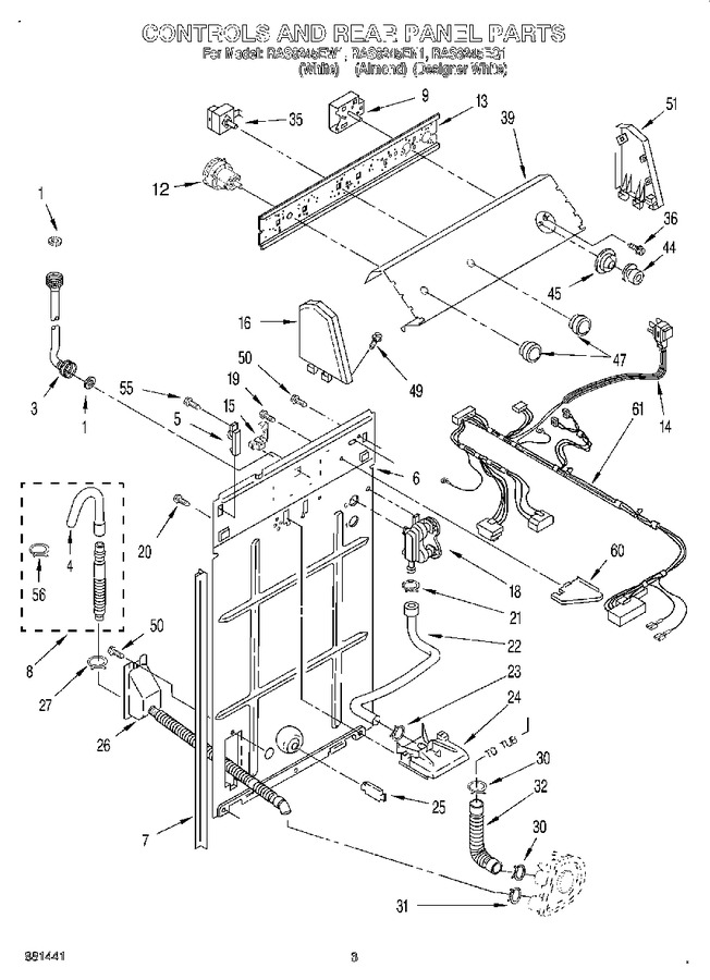 Diagram for RAS8245EW1