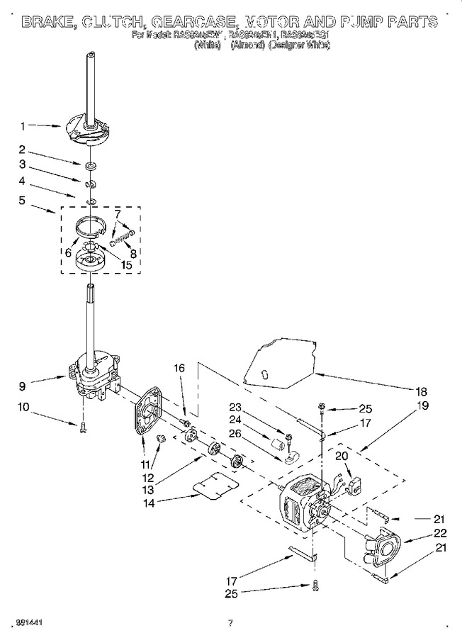 Diagram for RAS8245EW1