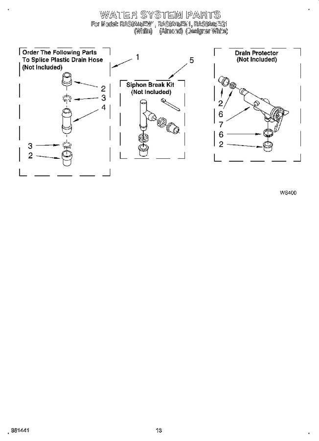 Diagram for RAS8245EW1