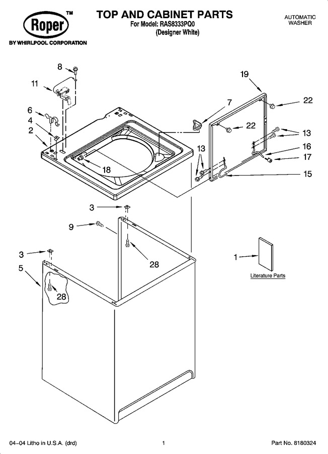 Diagram for RAS8333PQ0