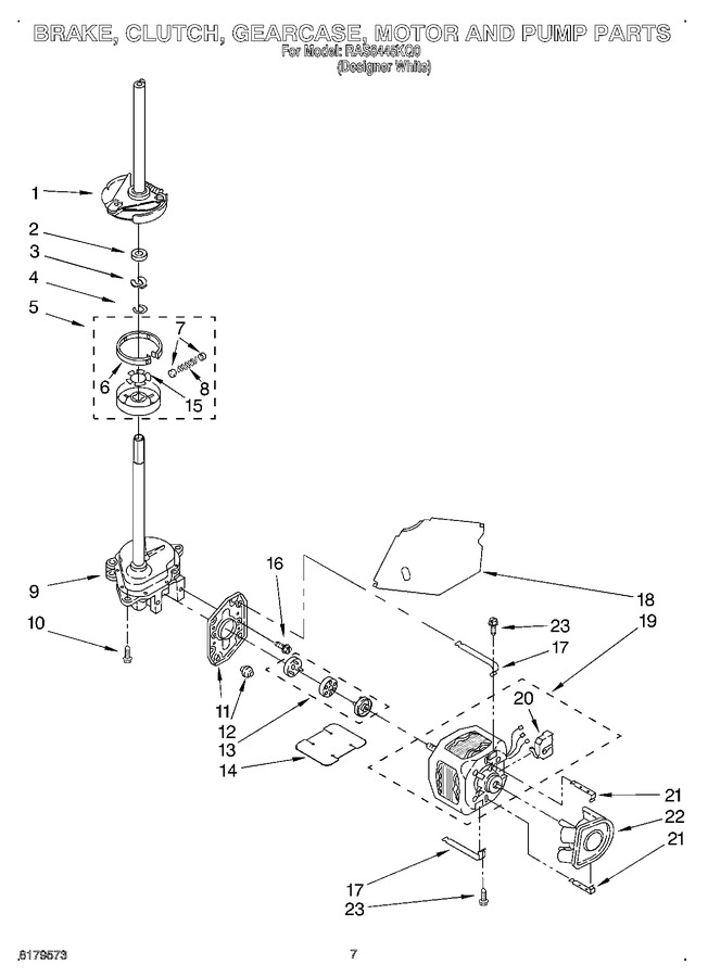 Diagram for RAS8445KQ0
