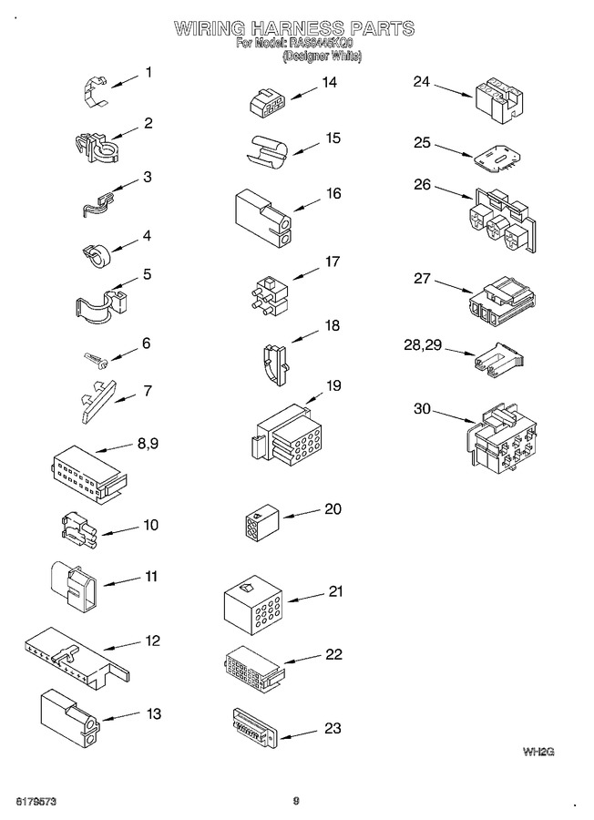 Diagram for RAS8445KQ0