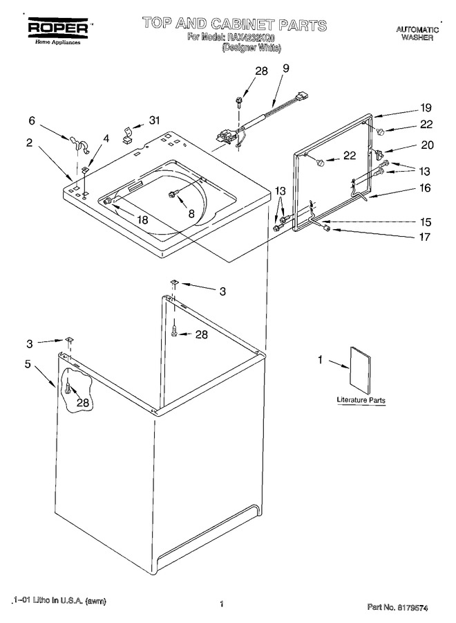 Diagram for RAX4232KQ0
