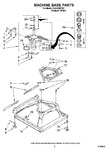 Diagram for 05 - Machine Base Parts