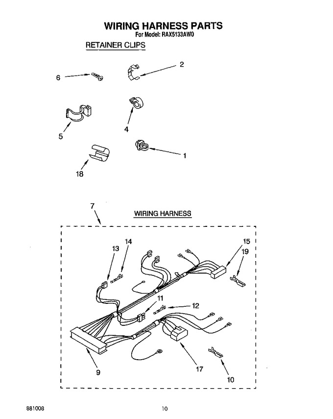 Diagram for RAX5133AG0