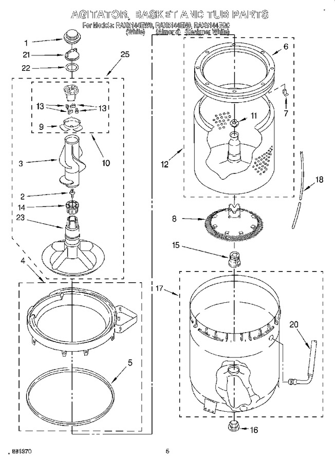 Diagram for RAX6144EN0