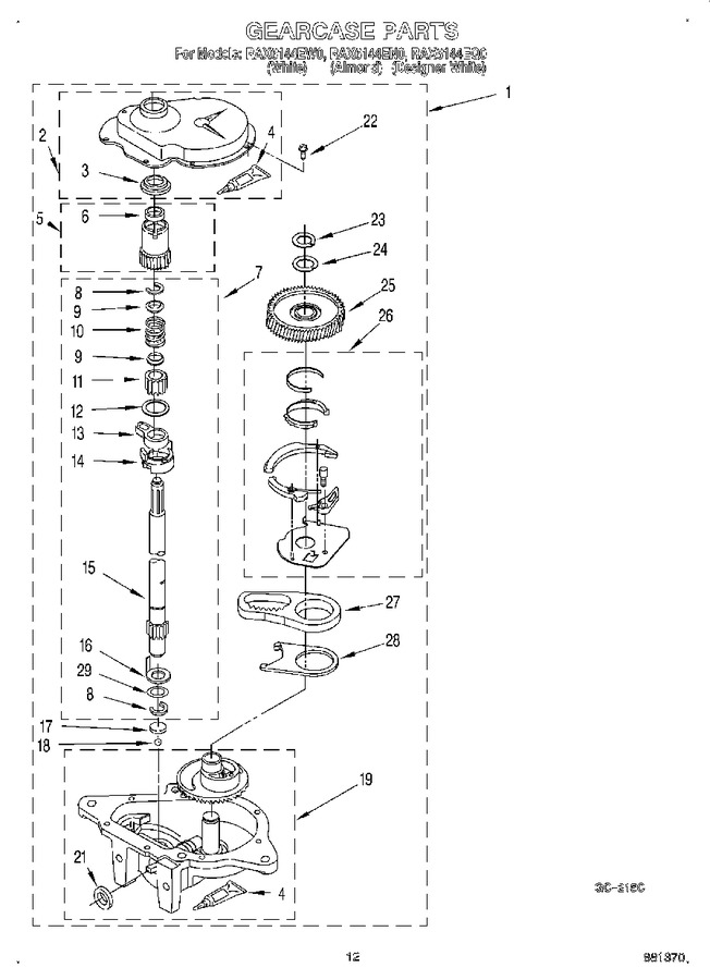 Diagram for RAX6144EN0