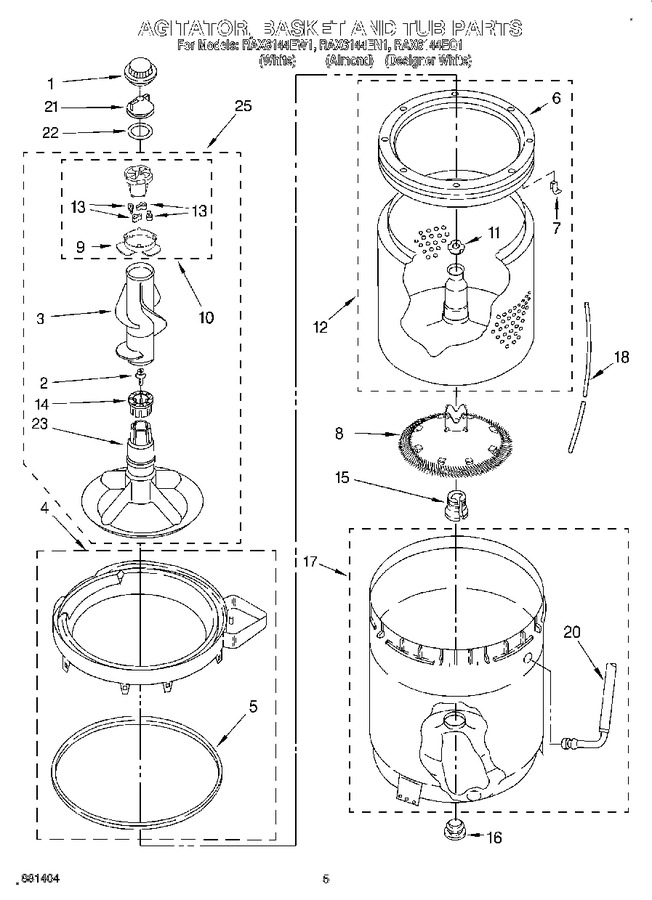 Diagram for RAX6144EN1