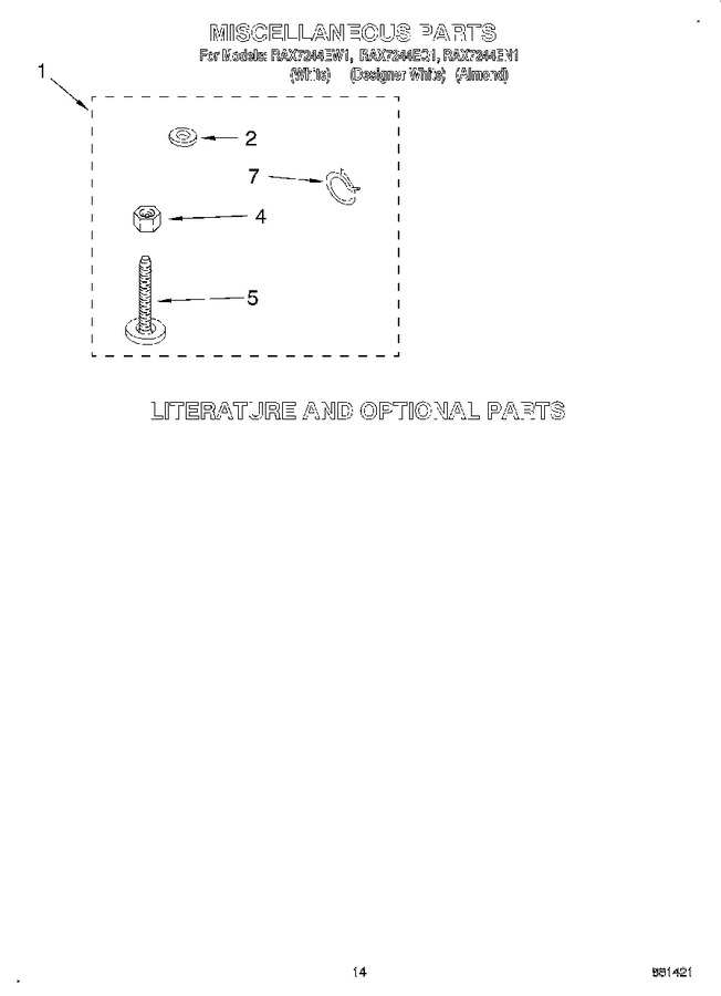 Diagram for RAX7244EN1