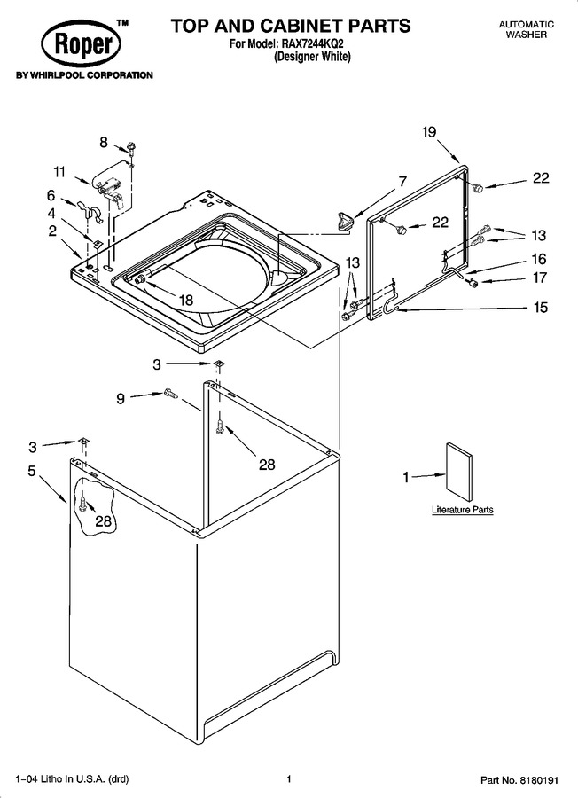 Diagram for RAX7244KQ2