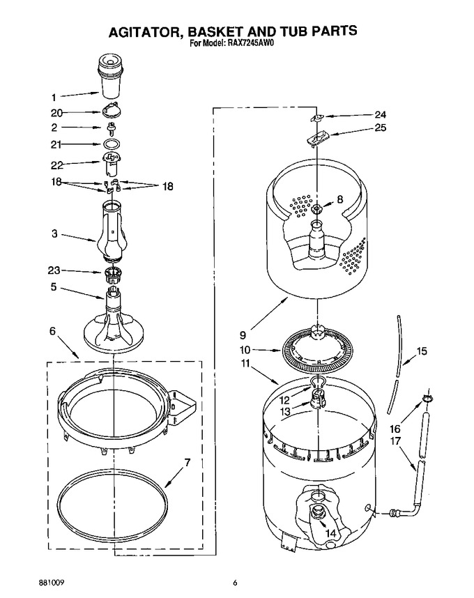 Diagram for RAX7245AG0