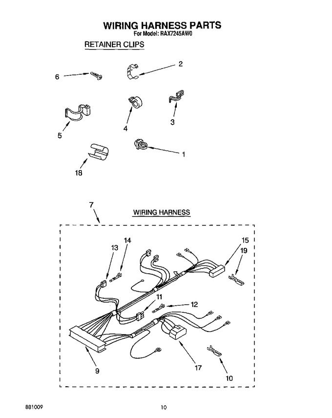 Diagram for RAX7245AW0