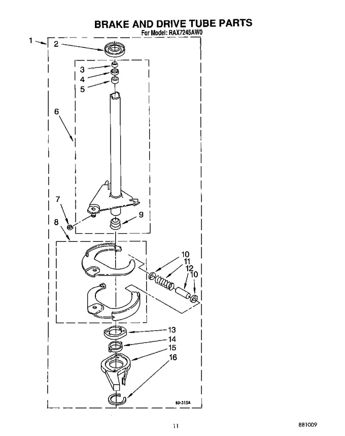 Diagram for RAX7245AW0