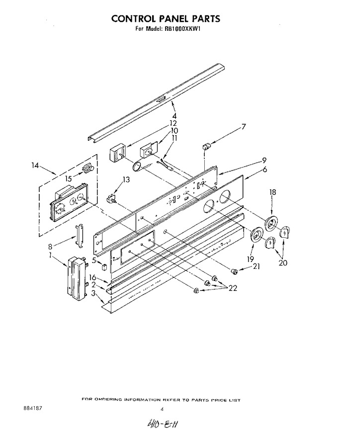 Diagram for RB1000XKW1
