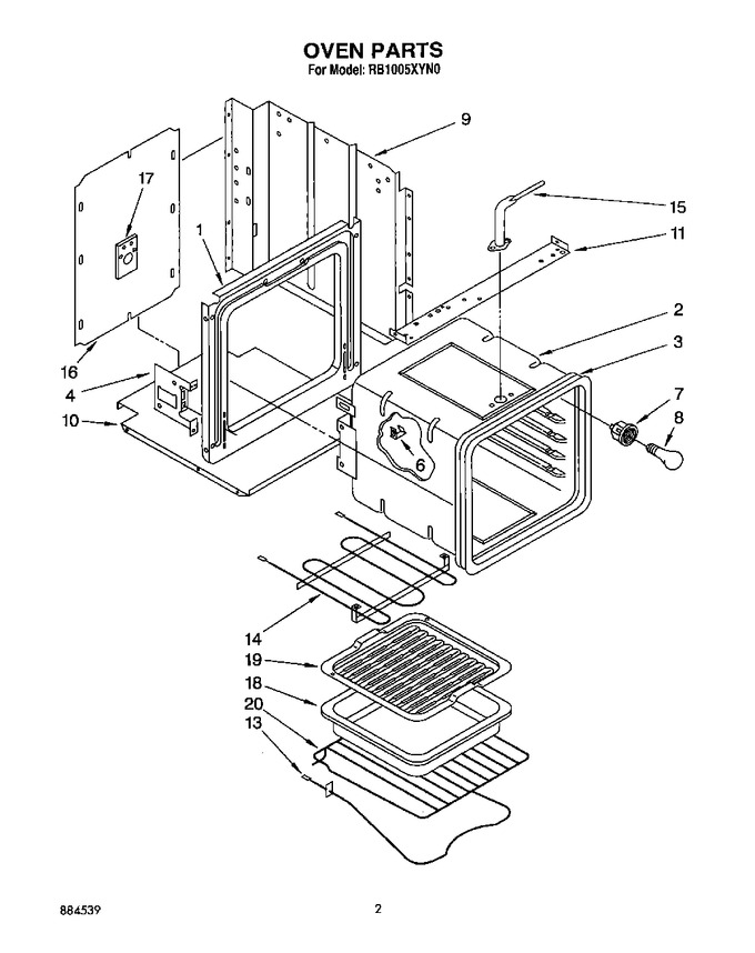 Diagram for RB1005XYW0