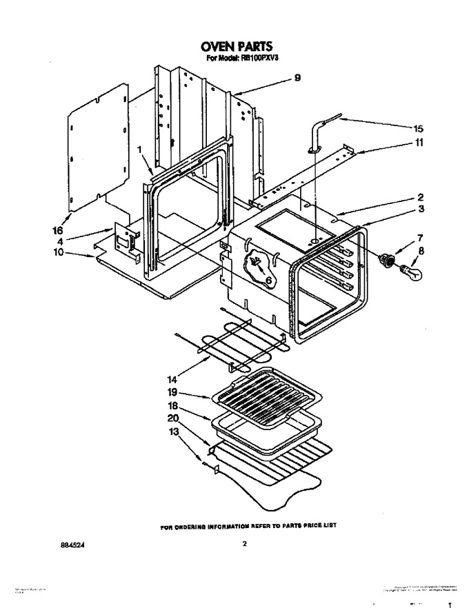 Diagram for RB100PXV3