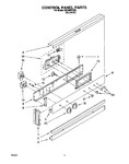 Diagram for 02 - Control Panel, Lit/optional