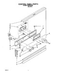 Diagram for 02 - Control Panel, Lit/optional