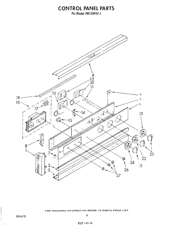 Diagram for RB130PXV1