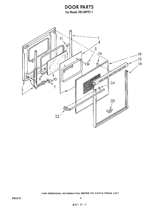 Diagram for RB130PXV1