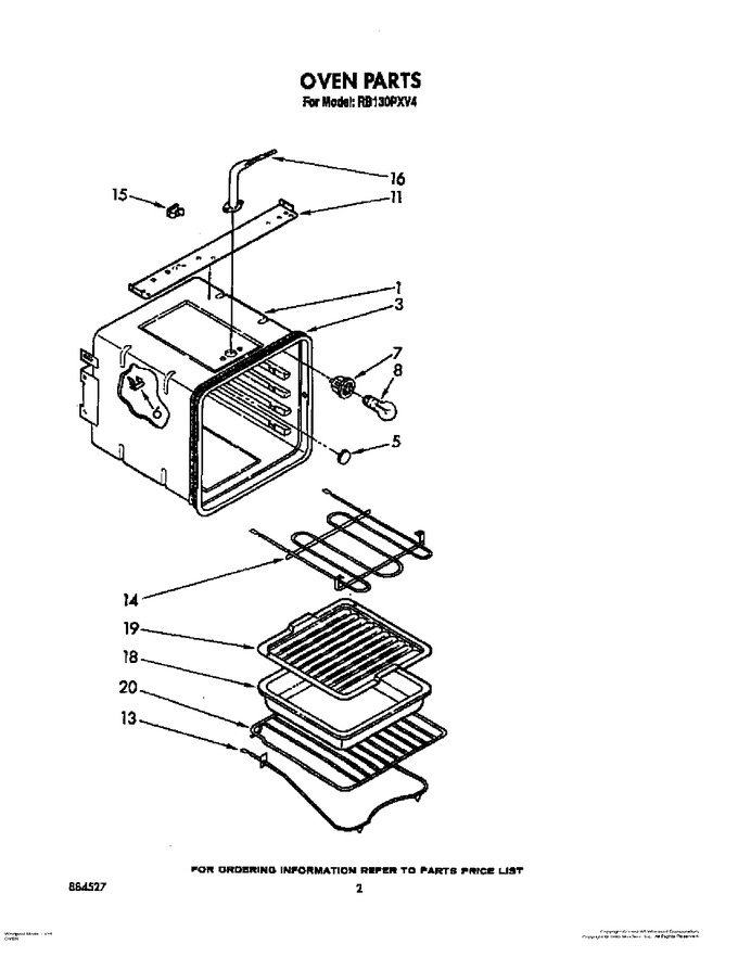 Diagram for RB130PXV4