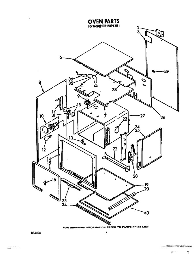 Diagram for RB160PXXB1