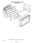 Diagram for 05 - Upper Oven Door