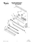 Diagram for 01 - Control Panel, Lit/optional