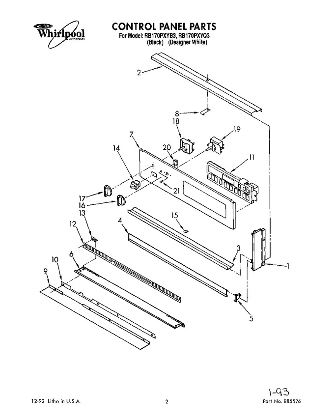 Diagram for RB170PXYB3