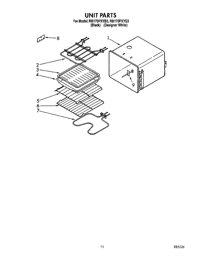Diagram for RB170PXYB3