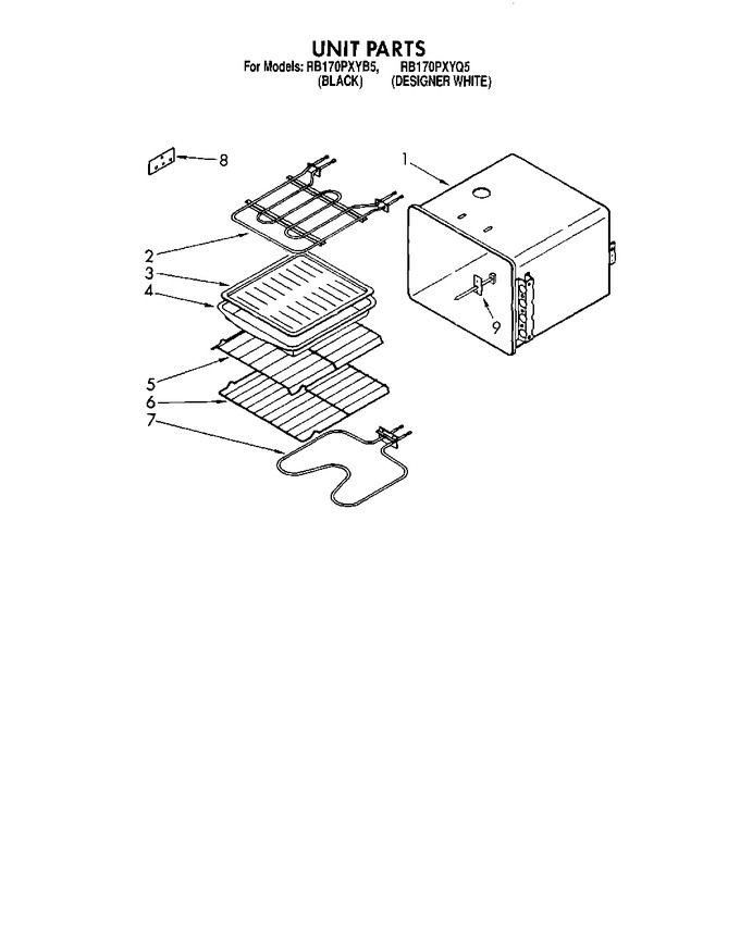 Diagram for RB170PXYB5