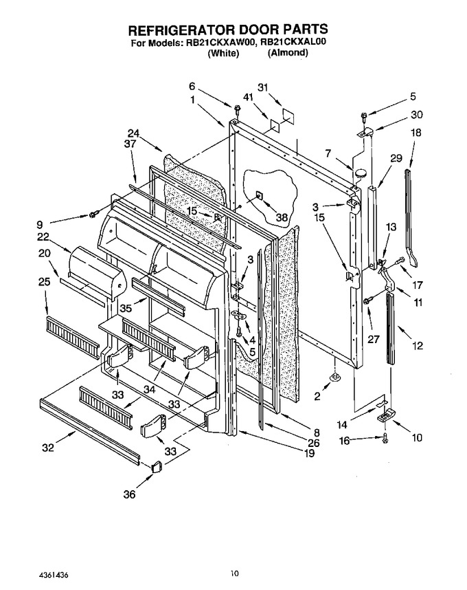 Diagram for RB21CKXAW00