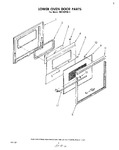 Diagram for 04 - Lower Oven Door , Literature And Optional