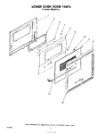 Diagram for 04 - Lower Oven Door , Literature And Optional