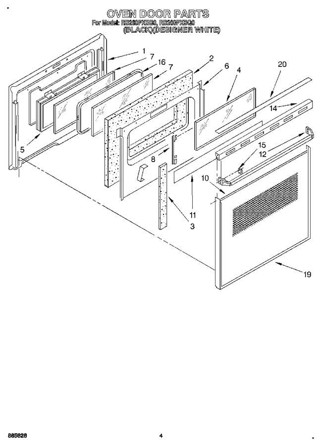 Diagram for RB260PXBB0