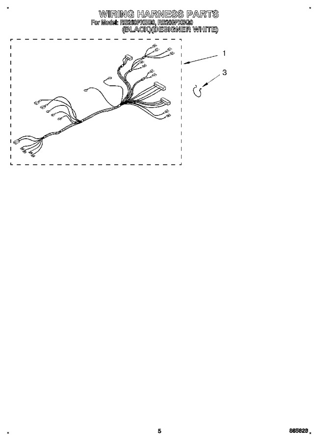Diagram for RB260PXBB0