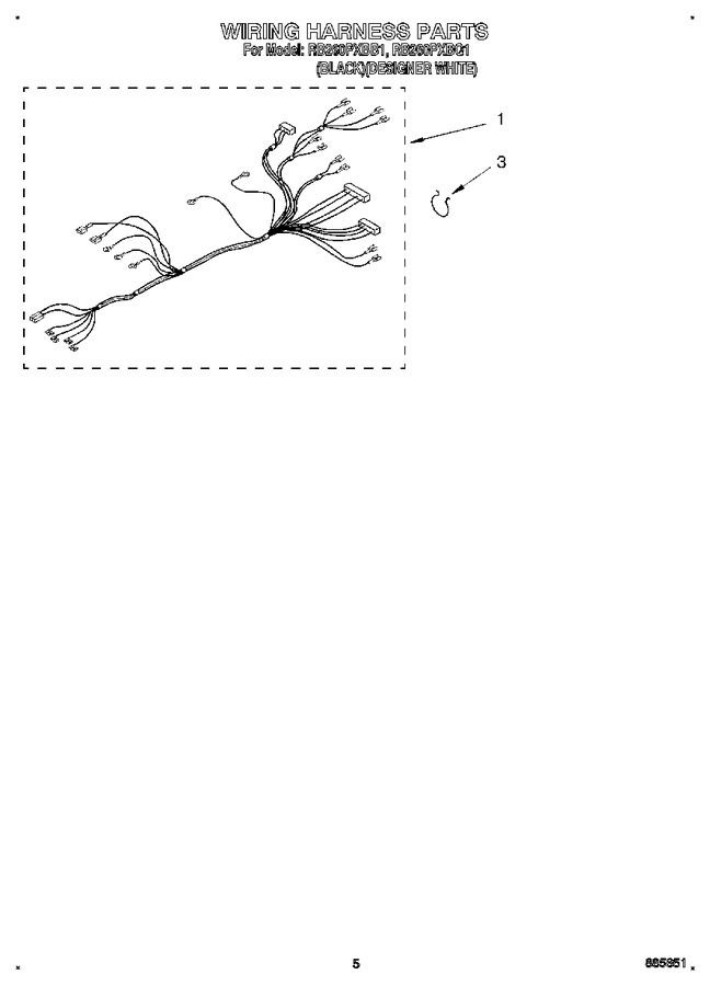 Diagram for RB260PXBQ1