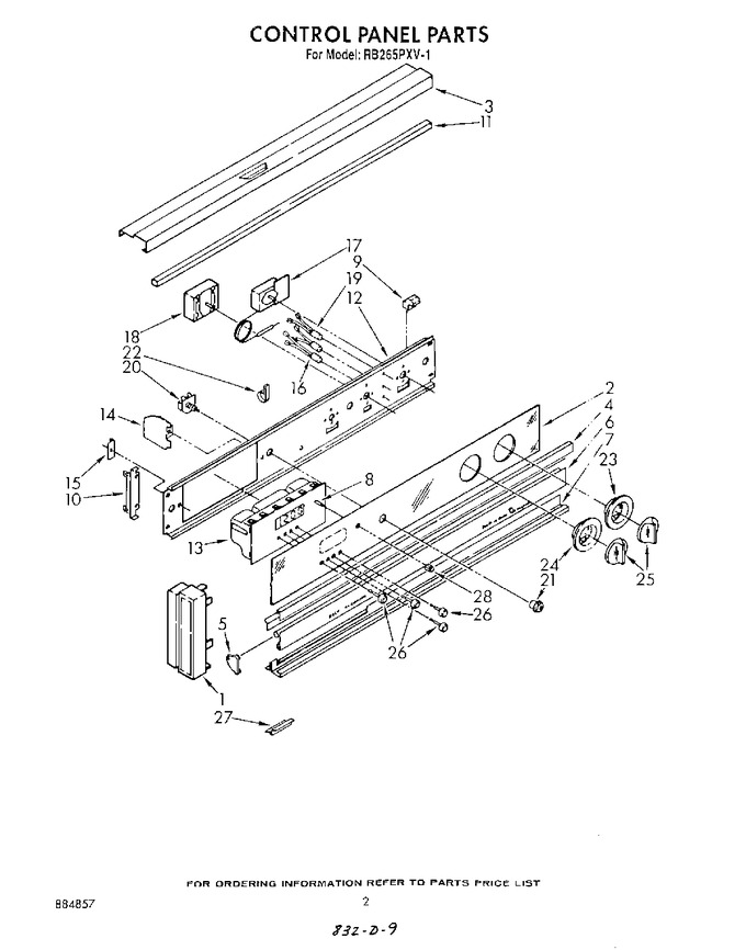 Diagram for RB265PXV1