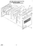 Diagram for 05 - Upper Oven Door