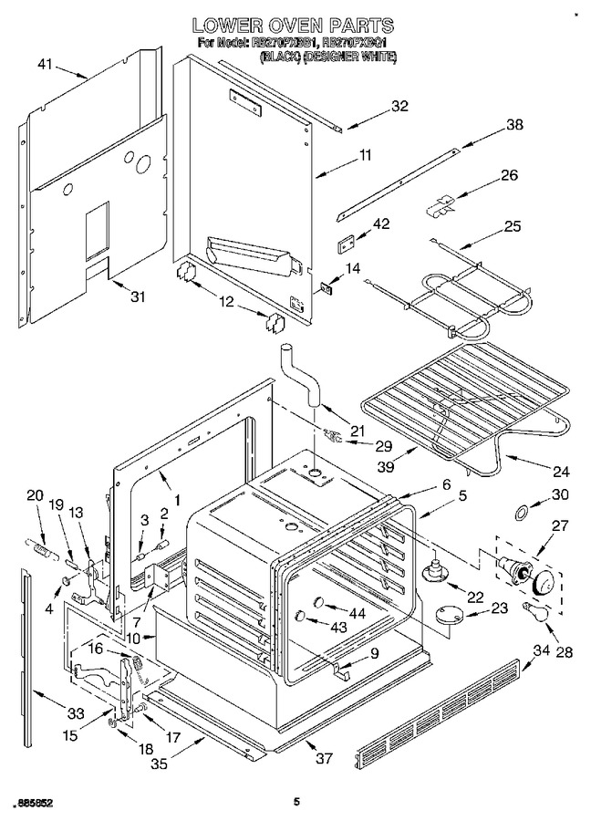 Diagram for RB270PXBB1