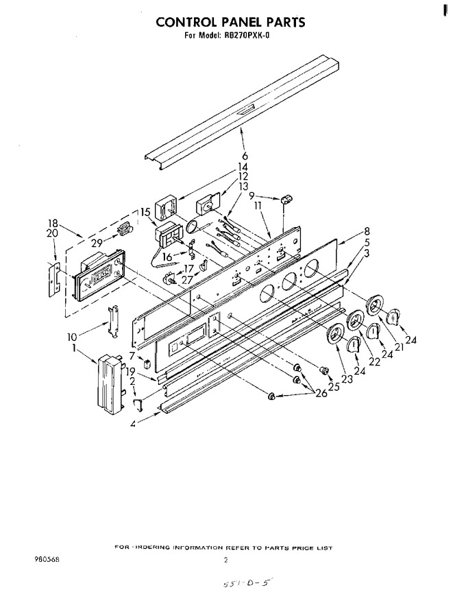Diagram for RB270PXK0
