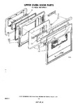 Diagram for 06 - Upper Oven Door